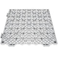 12x Interlocking Drainage Floor Tiles 30cm Grey Soft PVC Non-Slip
