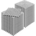 55 Pack 30x30cm Interlocking Cushion Floor Tiles Grey Drainage