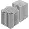 55 Pack 30x30cm Interlocking Cushion Floor Tiles Grey Drainage
