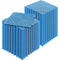 55x Interlocking Cushion Tiles 30x30cm Drainage Mats Blue