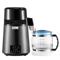 Water Distiller 4L 1750W Stainless Steel Glass Pot Grey