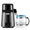 Water Distiller 4L 1750W Stainless Steel Glass Pot Grey