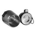 Water Distiller 4L 1750W Stainless Steel Glass Pot Grey