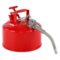 Safety Gas Can 9.5L Type II Red Fuel Storage Stainless Steel