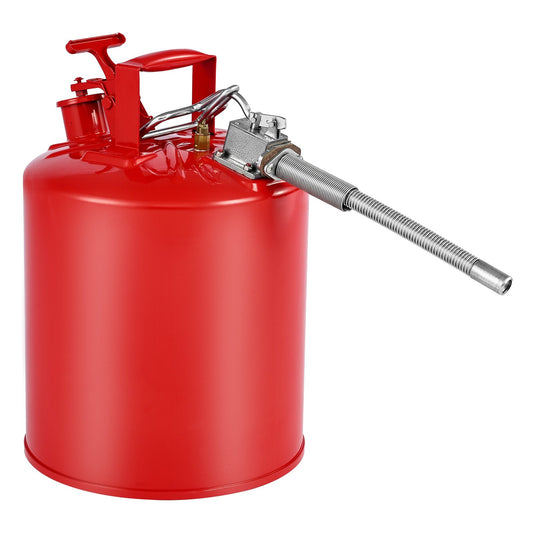 Safety Gas Can 19L Type II Red Gasoline Petrol Fuel Storage
