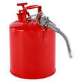 Safety Gas Can 19L Type II Red Gasoline Petrol Fuel Storage