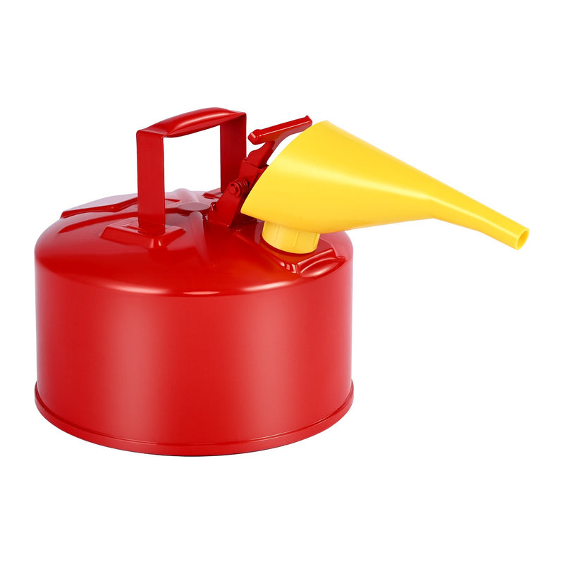 Safety Gas Can 9.5L Type I Red Gasoline Stainless Steel Flame