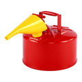 Safety Gas Can 9.5L Type I Red Gasoline Stainless Steel Flame