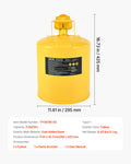 Safety Can 19L Type I Yellow Diesel Fuel Storage Stainless Steel