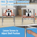 Stainless Steel Work Table 30x30x36in Commercial Food Prep