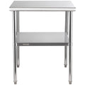 Stainless Steel Work Table 30x30x36in Commercial Food Prep