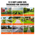 13FT x 60FT 5OZ Woven Weed Barrier Landscape Fabric Geotextile