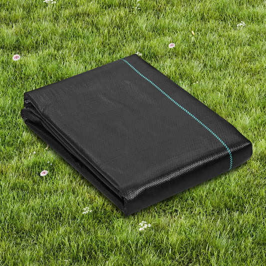 Weed Barrier Landscape Fabric 4x100FT Heavy Duty Black Geotextile