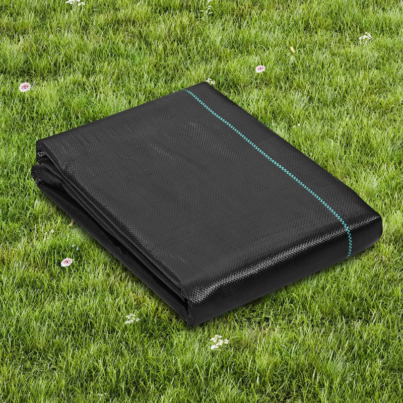 Weed Barrier Fabric 4x50ft Heavy Duty Landscape Ground Cover Black