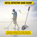 Metal Detector Sand Scoop Steel Handle Hunting Beach Treasure