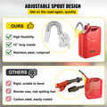 Jerry Fuel Can 20L Portable Gas Tank Red Steel 2PCS Rustproof