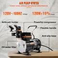 Dual Action Airbrush Kit Compressor Tattoo Nail Art Makeup Model