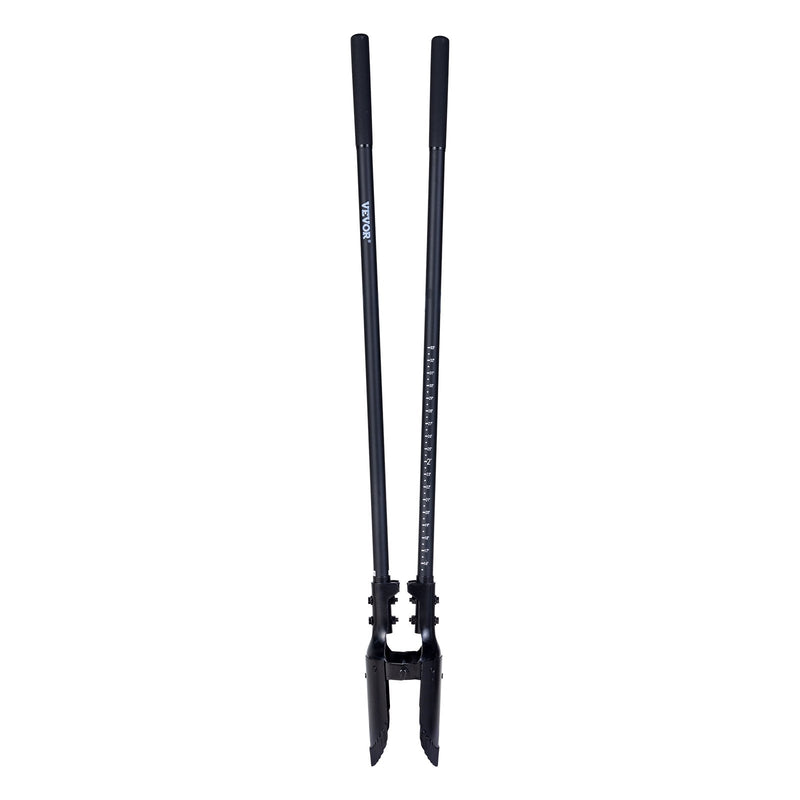 Post Hole Digger 1460mm Fiberglass Handle Metal Blade
