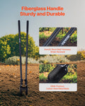 Post Hole Digger 1460mm Fiberglass Handle Metal Blade