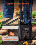 Post Hole Digger 1460mm Fiberglass Handle Metal Blade