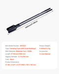 Post Hole Digger Heavy Duty Carbon Steel 1460mm Manual Gardening