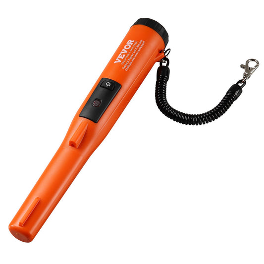 Metal Detector Pinpointer, IP68 Fully Waterproof Handheld Pin Pointer Wand, 11.4 cm Detection Depth, 3 Modes, Professional Treasure Hunting Probe with Holster and 9V Battery, for Adults and Kids