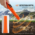 Metal Detector Pinpointer IP68 Waterproof Handheld LCD Wand