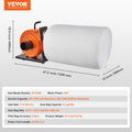 1HP 460CFM Dust Collector 80L Bag 2.5 Micron Filter Mobile