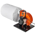 1HP 460CFM Dust Collector 80L Bag 2.5 Micron Filter Mobile