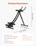 AB Workout Machine Abdominal Core Trainer Home Gym Adjustable