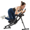 AB Workout Machine Equipment Home Gym Core Abdominal Trainers Dual-track