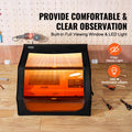 Laser Engraver Enclosure 800x800x500mm Fireproof Exhaust Fan