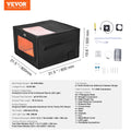 Laser Engraver Enclosure 800x800x500mm Fireproof Protective Cover