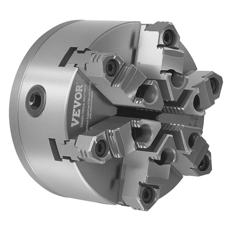 6 Jaw Lathe Chuck 160mm D1-4 Self-Centering HT300 Wood Metal