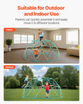 Climbing Dome 305cm Geometric Jungle Gym Octopus Net 453kg Kids