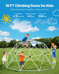Climbing Dome 305cm Geometric Jungle Gym 453kg Outdoor Kids Equipment