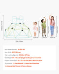 Climbing Dome 183cm Geometric Jungle Gym Kids 270kg Indoor Outdoor