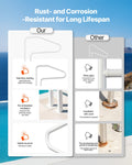 Pool Handrail 122x81.3cm Stainless Steel 100kg Load Capacity