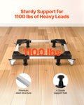 Fridge Washing Machine Stand Mobile Base 1100lbs 8 Wheels