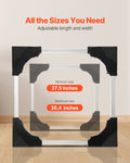 Fridge Washing Machine Stand Mobile Base 1100lbs 8 Wheels