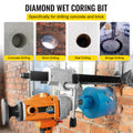 Dry Core Drill Bit 88.9mm Diamond Concrete Masonry Hole Saw