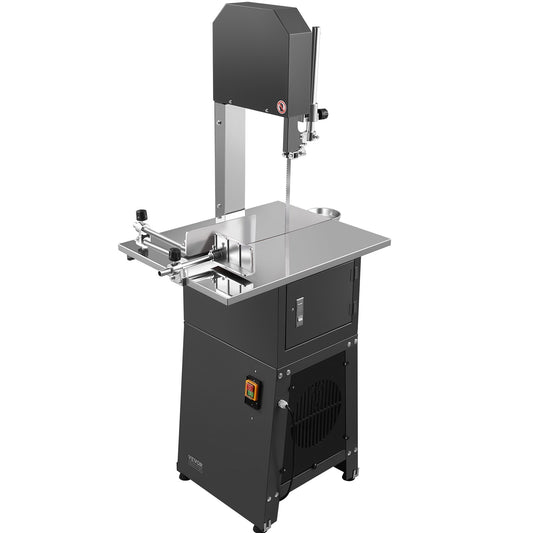 550W Commercial Electric Meat Bandsaw Stainless Steel Bone Saw