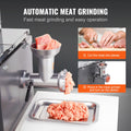550W Commercial Electric Meat Bandsaw Stainless Steel Bone Saw