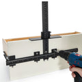 Cabinet Hardware Jig Aluminum Alloy Handle Template Tool Punch