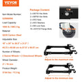Heavy Duty Mobile Base 680kg Capacity Adjustable Swivel Wheels