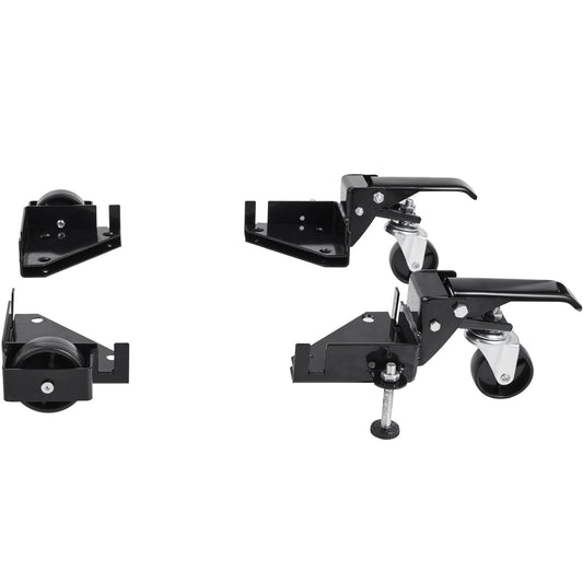 Mobile Base, 181.4 kg Capacity, Adjustable from 241.3 x 241.3 mm to Infinity, Heavy Duty Universal Mobile Base Stand with Swivel Wheels, for Woodworking Equipment, Bandsaw, Power Tools, Machines