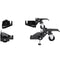 Mobile Base 181kg Capacity Adjustable Heavy Duty Swivel Wheels