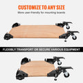 Mobile Base 181kg Capacity Adjustable Heavy Duty Swivel Wheels