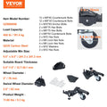 Mobile Base 181kg Capacity Adjustable Heavy Duty Swivel Wheels