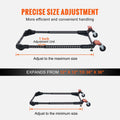 Mobile Base Heavy Duty Adjustable 226.8kg Capacity Swivel Wheels